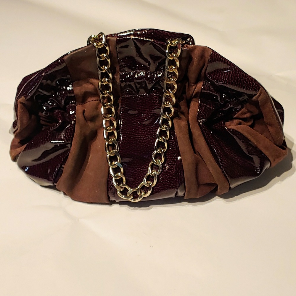 Loeffler Randall Evening Tote Purse Brown
